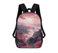 sinyumoney 2 Mochilas Japanese Nature Mood Mochila Escolar Para Niños Mochila Escolar Impresa En 3D Para Niños Estudiantes De Primaria Y Secundaria 17inch