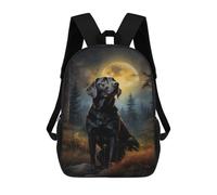 sinyumoney 2 Mochilas Labrador Retriever Mochila Escolar Para Niños Mochila Escolar Impresa En 3D Para Niños Estudiantes De Primaria Y Secundaria 17inch