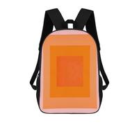 sinyumoney 2 Mochilas Modern Collage I Mochila Escolar Para Niños Mochila Escolar Impresa En 3D Para Niños Estudiantes De Primaria Y Secundaria 17inch