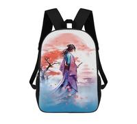 sinyumoney 2 Mochilas Vintage Japanese Mochila Escolar Para Niños Mochila Escolar Impresa En 3D Para Niños Estudiantes De Primaria Y Secundaria 17inch