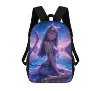 sinyumoney 2Mochila 3D Celestial Goddess Bastet Mochila Escolar Para Niños Mochila Para Libros Mochila Moderna Mochila Para Portátil Para Niños Y Niñas 17inch