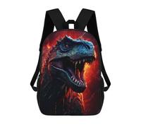 sinyumoney 2Mochila 3D Epic Dinosaur T Rex Mochila Escolar Para Niños Mochila Para Libros Mochila Moderna Mochila Para Portátil Para Niños Y Niñas 17inch