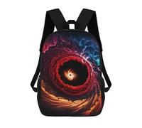 sinyumoney 2Mochila 3D Middle of The Universe Mochila Escolar Para Niños Mochila Para Libros Mochila Moderna Mochila Para Portátil Para Niños Y Niñas 17inch