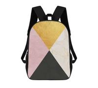 sinyumoney 2Mochila 3D Minimalist Textures III Mochila Escolar Para Niños Mochila Para Libros Mochila Moderna Mochila Para Portátil Para Niños Y Niñas 17inch
