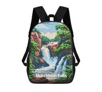 sinyumoney 2Mochila 3D Murchison Falls National Park Uganda Mochila Escolar Para Niños Mochila Para Libros Mochila Moderna Mochila Para Portátil Para Niños Y Niñas 17inch