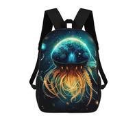 sinyumoney 2Mochila 3D Octopus Mochila Escolar Para Niños Mochila Para Libros Mochila Moderna Mochila Para Portátil Para Niños Y Niñas 17inch
