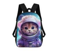 sinyumoney 2Mochila 3D Space Baby Lion Mochila Escolar Para Niños Mochila Para Libros Mochila Moderna Mochila Para Portátil Para Niños Y Niñas 17inch
