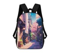 sinyumoney 2Mochila 3D Spring Time Mochila Escolar Para Niños Mochila Para Libros Mochila Moderna Mochila Para Portátil Para Niños Y Niñas 17inch