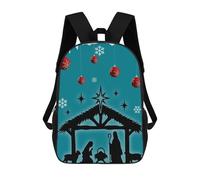 sinyumoney 70 Holy Night 70 Mochila Escolar Infantil Impresa En 3D, Mochila Informal De Moda Para Niños, Mochila De Viaje De Alta Capacidad Para Libros Para Niños 17inch