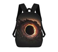 sinyumoney A Black Hole Mochila Escolar Infantil De 17 Pulgadas Con Estampado 3D De Películas De Anime Para Niños, Mochila De Viaje, Mochila Escolar Infantil