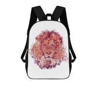 sinyumoney A King Lion Mochilas Infantiles Mochila Escolar Mochila Impresa En 3D Para Niños Mochilas De Viaje Bolsas Para Libros Mochila Escolar Para Niños 17inch