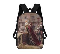 sinyumoney A Little Prince Mochila De Moda Para Papelería, Impermeable, Informal, Para Hombres, Mujeres Y Adolescentes 17inch
