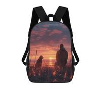 sinyumoney A Man Thinking His Dog Mochila Escolar Impresa En 3D Para Niños Y Niñas, Mochila Escolar, Mochila De Viaje Para Niños 17inch
