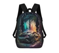 sinyumoney A Striking Spectrum of Hue Mochila Escolar Secundaria Informal Para Viajes, Bolsos Escolares Para Adolescentes, Chicas, Chicos, Mujeres Y Hombres 17inch