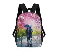 sinyumoney A Walk in The Spring Park Mochila Escolar Mochila Para Niños Impresa En 3D Mochilas Infantiles Para Niños Y Niñas Mochilas Escolares Mochilas De Viaje Para Niños 17inch