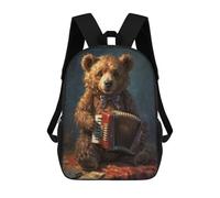 sinyumoney A Well Loved Bear Song Mochilas Escolares Resistentes Al Agua Mochila Escolar De Negocios - Perfecta Para Viajes, Trabajo Y Uso Diario 17inch