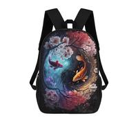 sinyumoney A Yin And Yang Journey Mochila Escolar Para Niñas Y Niños, Mochilas De Gran Capacidad, Mochilas Ligeras Para Niños Y Estudiantes 17inch