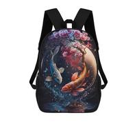 sinyumoney A Yin And Yang Journey V2 Mochila Escolar Impresa En 3D Para Niños, Mochila Escolar, Mochilas De Viaje, Bolso Informal De Moda Para Niños Y Estudiantes 17inch