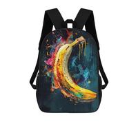 sinyumoney Abstract Banana Deco Art Mochilas Infantiles Impresas En 3D Para Niños, Mochilas Escolares De Moda, Mochilas De Viaje, Mochilas Escolares Para Niños De Primaria 17inch