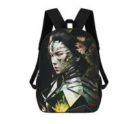 sinyumoney Abstract Beautiful Geisha Mochilas Para Niños Mochila Escolar Mochila Escolar Impresa En 3D Para Niños Estudiantes De Primaria Y Secundaria 17inch