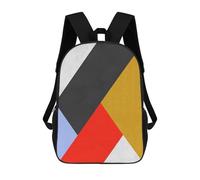 sinyumoney Abstract Collage 03 Mochila Escolar Para Niñas Mochila Impermeable Mochila Informal De Día Mochila Ligera Para Niño Y Niña Mochila Escolar 17inch