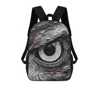 sinyumoney Abstract Eagle Eye Painting Mochila Infantil Para Niñas Y Niños, Mochila De Día, Escuela Primaria, Perfecta Para La Vuelta Al Cole O Educación Física, Regalos Y Viajes 17inch