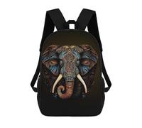 sinyumoney Abstract Elephant Mochilas Escolares Resistentes Al Agua, Mochilas De Viaje, Bolsas Para Computadoras Portátiles Para Adolescentes, Niñas, Niños, Mujeres Y Hombres 17inch