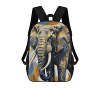 sinyumoney Abstract Elephant Painting Mochila Escolar Infantil Impresa En 3D Para Niños, Mochilas De Viaje, Bolsas Para Libros, Mochila Escolar Infantil 17inch