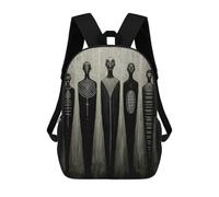 sinyumoney Abstract Figures Painting Mochilas Infantiles Mochila Escolar Mochila Impresa En 3D Para Niños Mochilas De Viaje Bolsas Para Libros Mochila Escolar Para Niños 17inch