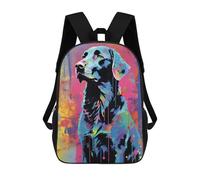 sinyumoney Abstract Flatty Art Mochila Escolar Para Niños, Mochila Escolar Impresa En 3D Para Estudiantes De Primaria Y Secundaria 17inch