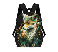 sinyumoney Abstract Fox Mochila Infantil De Moda Divertida Mochila Escolar Para Niños Y Adolescentes Con Impresión 3D Para Niños 17inch