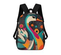 sinyumoney Abstract Goose in Space Mochilas Infantiles Escolares Impresas En 3D, Mochilas Para Niños, Mochilas De Viaje Para Niños Y Niñas, Mochilas Escolares Para Niños 17inch