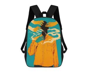 sinyumoney Abstract Mindfulness Mochila Escolar Impresa En 3D 17inch Mochilas De Moda Para Niños, Mochilas Escolares Para Niños De Primaria Y Secundaria