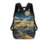 sinyumoney Abstract Nature 17inch Mochilas Escolares Impresas En 3D, Mochilas Escolares De Moda Para Niños De Primaria Y Secundaria