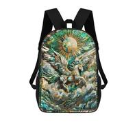 sinyumoney Abstract Pegasus Kintsugi Mochila Escolar Infantil De Moda Informal Mochilas Infantiles Impresas En 3D Mochila Grande Para Niño 17inch