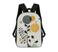 sinyumoney Abstract Plants 01 Mochilas Infantiles Mochila Escolar Impresa En 3D Para Niños Mochilas De Viaje Bolsas Para Libros Para Niños 17inch Mochila Escolar
