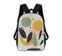 sinyumoney Abstract Plants 08 Mochilas Infantiles Mochila Escolar Impresa En 3D Para Niños Mochilas De Viaje Bolsas Para Libros Para Niños 17inch Mochila Escolar