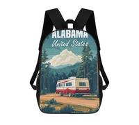 sinyumoney Alabama Travel Mochilas Mochilas Infantiles Mochila Escolar Mochila Escolar Infantil Impresa En 3D Mochilas De Viaje De Moda Para Niños De Primaria Y Secundaria 17inch
