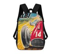 sinyumoney Albi Grand Prix 1er Juin 1952 Car Race Mochila Escolar Resistente Al Agua Para Computadora, Ideal Para Campus, Actividades Al Aire Libre, Viajes Y Deportes 17inch