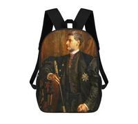 sinyumoney Alfred Potocki Mochila Escolar, Mochila Informal, Mochila De Día, Mochila Escolar, De Trabajo, De Viaje Para Niñas, Adolescentes 17inch