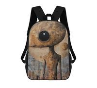 sinyumoney Alien Art LVI Mochila Infantil De Moda Divertida Mochila Escolar Para Niños Y Adolescentes Con Impresión 3D Para Niños 17inch