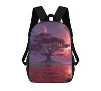 sinyumoney Alien Planet with Tree Mochila Escolar Para Ordenador Portátil Para La Escuela/trabajo/viajes: Perfecta Para Viajes, Trabajo Y Uso Diario 17inch