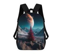 sinyumoney Alien Scarlet Mochila Escolar, Mochila Infantil Para Niños Y Adolescentes, Regalos, Mochilas De Día Con Impresión 3D, Mochila Escolar, Mochila Para Libros 17inch