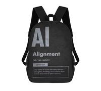 sinyumoney Alignment Element - Manifestation Success Mochila Escolar, Mochila De Negocios, Mochila Impermeable Para Libros Para Hombres, Mujeres Y Adolescentes 17inch