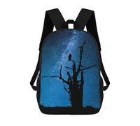 sinyumoney Alone in The Dark Mochilas Para Niños Y Estudiantes, Mochilas Escolares Impresas En 3D, Mochilas Para Estudiantes De Primaria Y Secundaria, Mochilas Para Niños Y Niñas 17inch