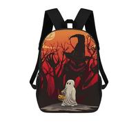 sinyumoney Alone In The Woods Mochila Infantil De Moda Divertida Mochila Escolar Para Niños Y Adolescentes Con Impresión 3D Para Niños 17inch