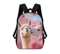 sinyumoney Alpaca Love in Bloom Mochila De Negocios Resistente Para Portátil Para La Escuela/trabajo/viajes 17inch