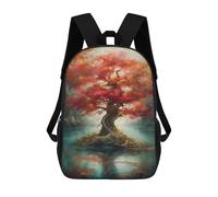 sinyumoney Amazing Big Tree Mochila Infantil Con Impresión 3D, Mochila Escolar Para Niños, Mochila Informal Divertida Para Niños Y Adolescentes 17inch