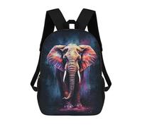sinyumoney Amazing Elephant Mochila Escolar Infantil Impresa En 3D Para Niños, Mochila De Viaje De Alta Capacidad, Mochilas Para Libros De 17 Pulgadas Para Niños