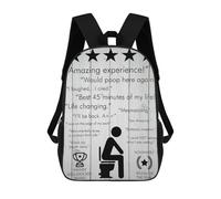 sinyumoney Amazing Experience Farm Mochila Escolar Infantil Impresa En 3D Para Niños, Mochilas De Viaje, Bolsas Para Libros, Mochila Escolar Infantil 17inch